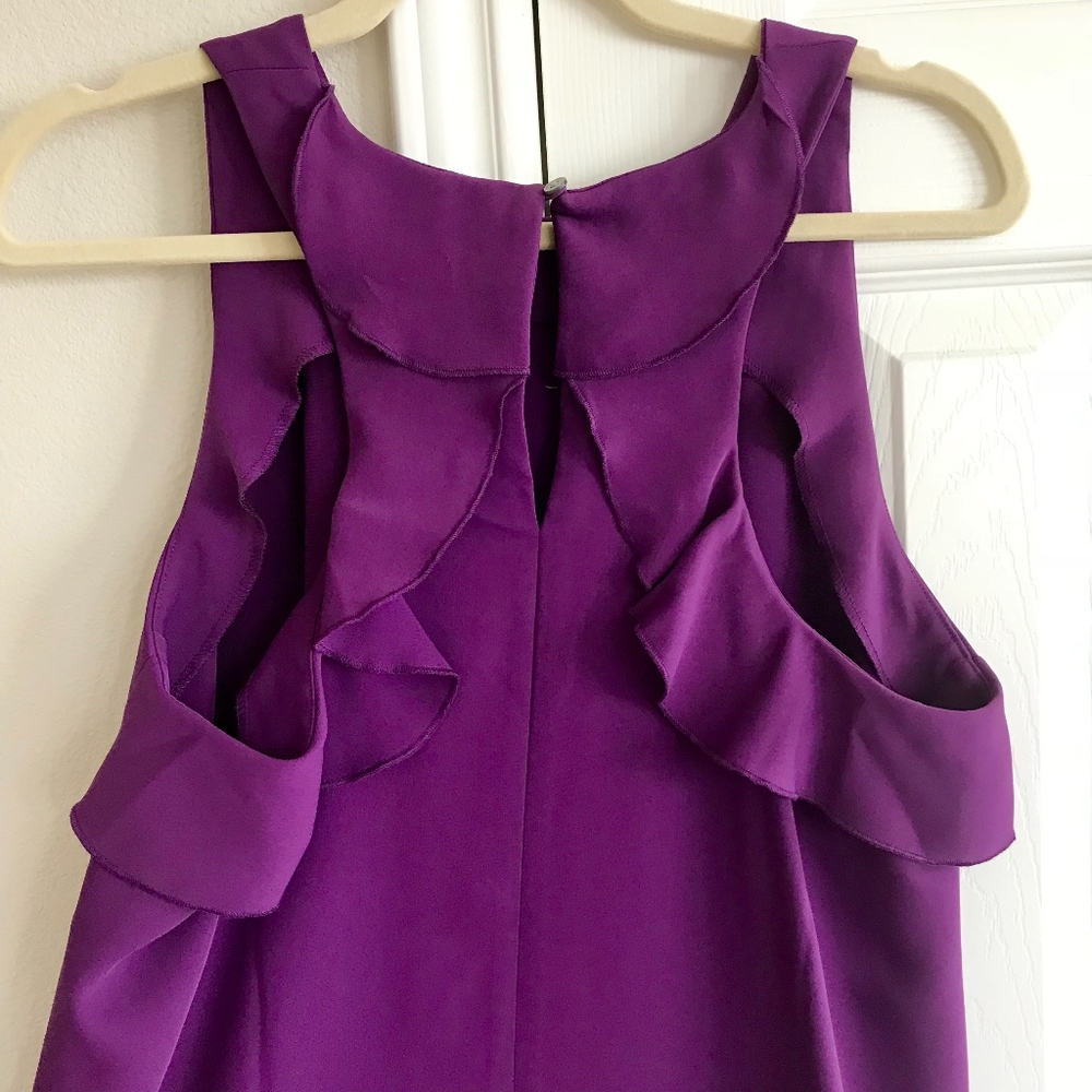 Loft Ruffle-Back Dress